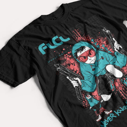 FLCL - NAOTA NANDABA - POLO MANGA CORTA