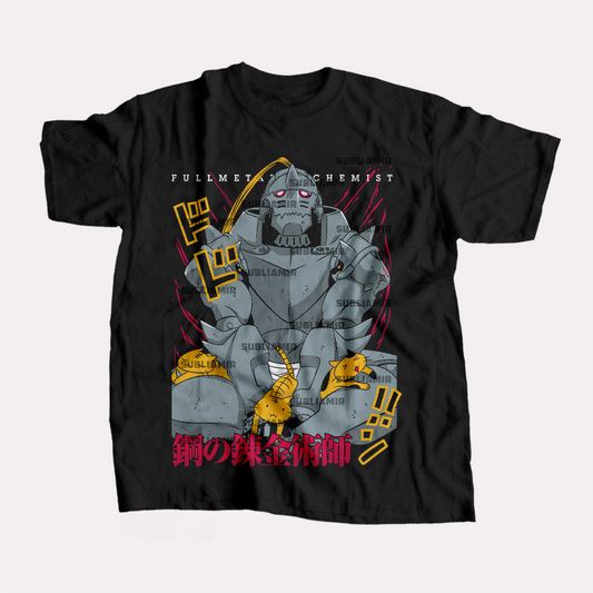 FULL METAL ALCHEMIST - ALPHONSE ERIC - POLO MANGA CORTA