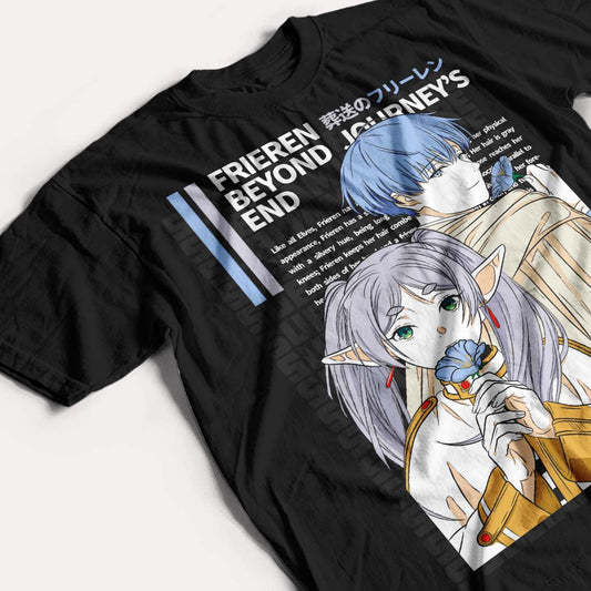 SOU SOU NO FRIEREN - FRIEREN & HIMMEL - POLO MANGA CORTA