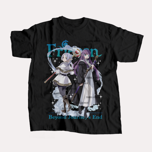 SOUSOU NO FRIEREN - FRIEREN-FERN - POLO MANGA CORTA