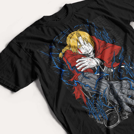 FULLMETAL ALCHEMIST - EDWARD ELRIC - POLO MANGA CORTA