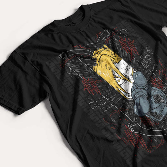 FULLMETAL ALCHEMIST - EDWARD ELRIC - POLO MANGA CORTA