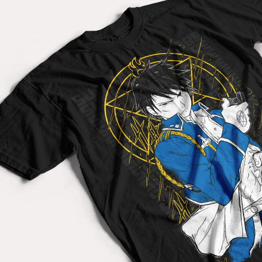 FULLMETAL ALCHEMIST - ROY MUSTANG - POLO MANGA CORTA