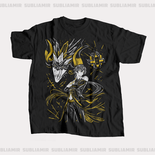 GENSHIN IMPACT 5 - POLO MANGA CORTA