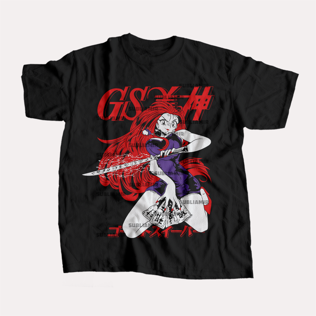 GHOST SWEEPER MIKAMI - REIKO MIKAMI - POLO MANGA CORTA