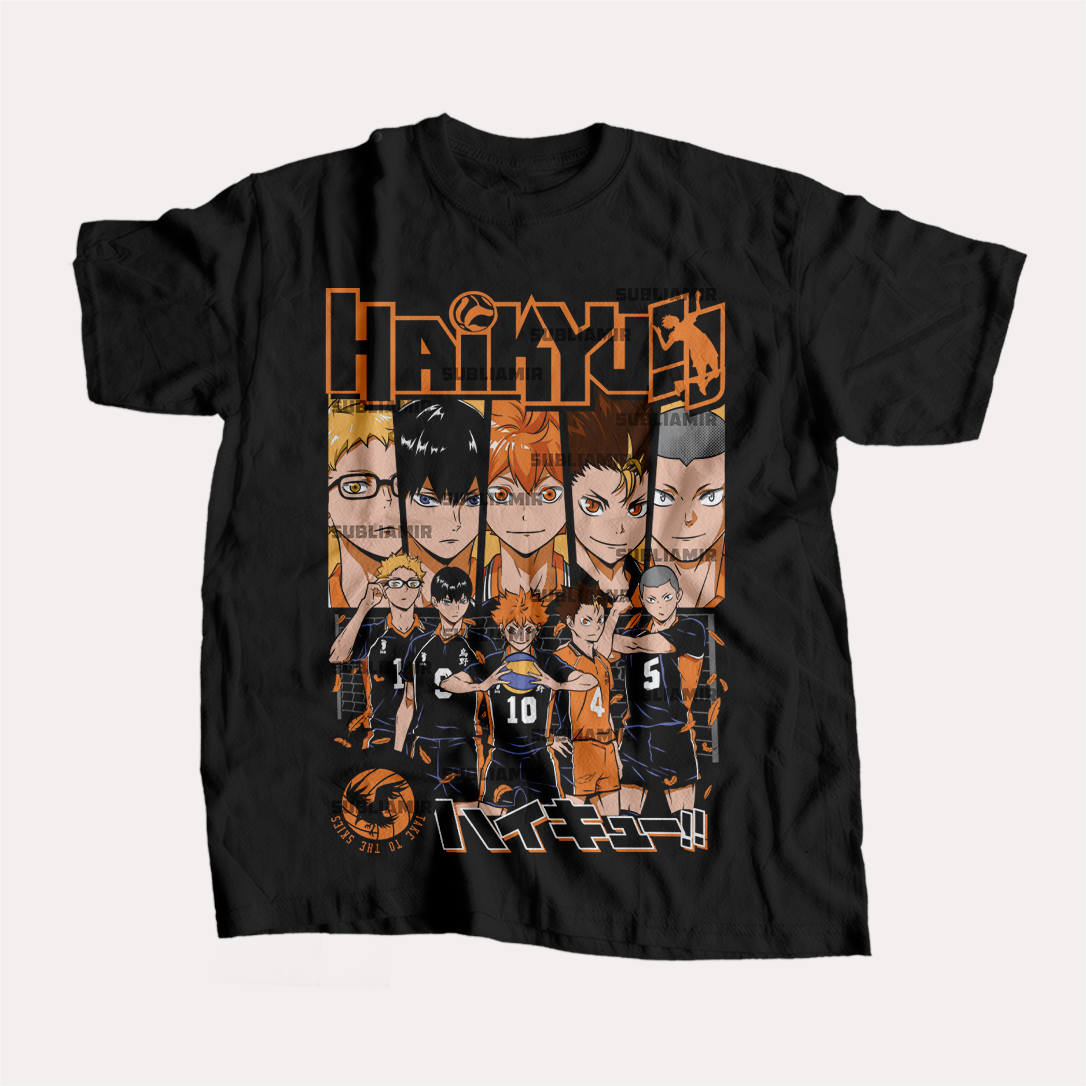 HAIKYU - POLO MANGA CORTA