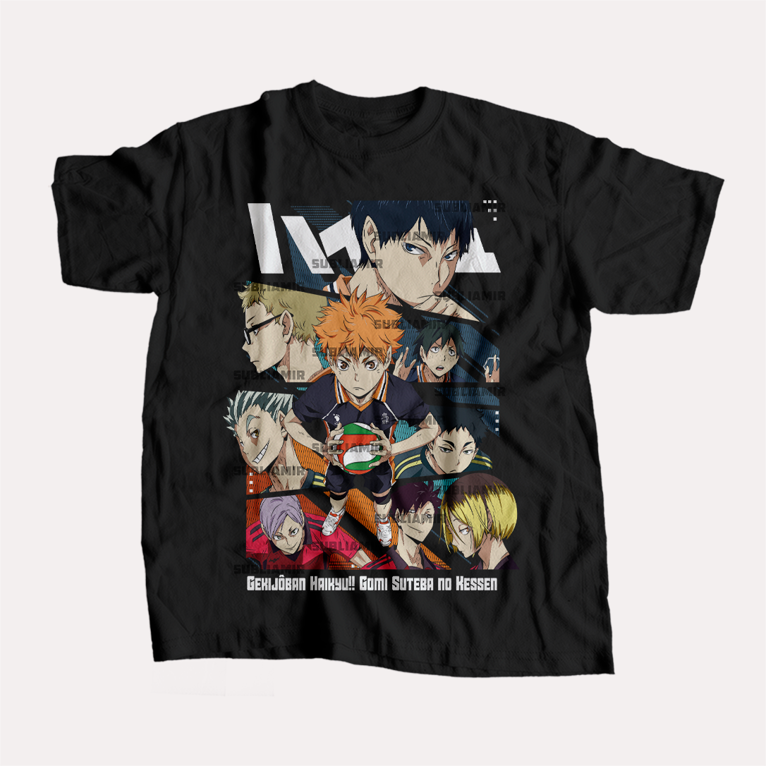 HAIKYU - POLO MANGA CORTA