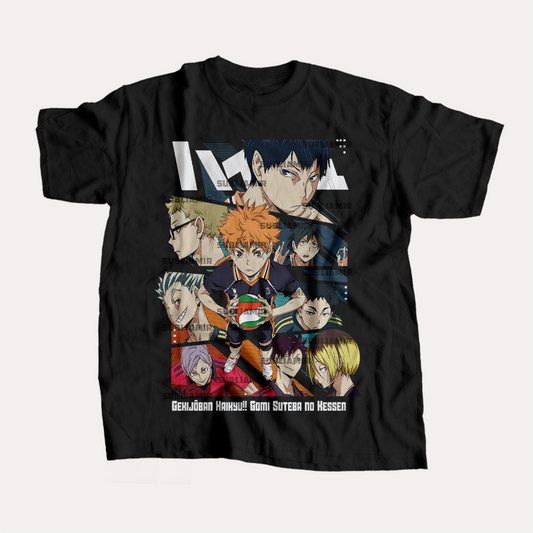 HAIKYU - POLO MANGA CORTA