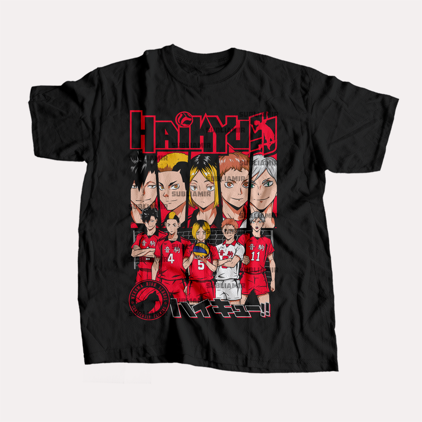 HAIKYU - POLO MANGA CORTA
