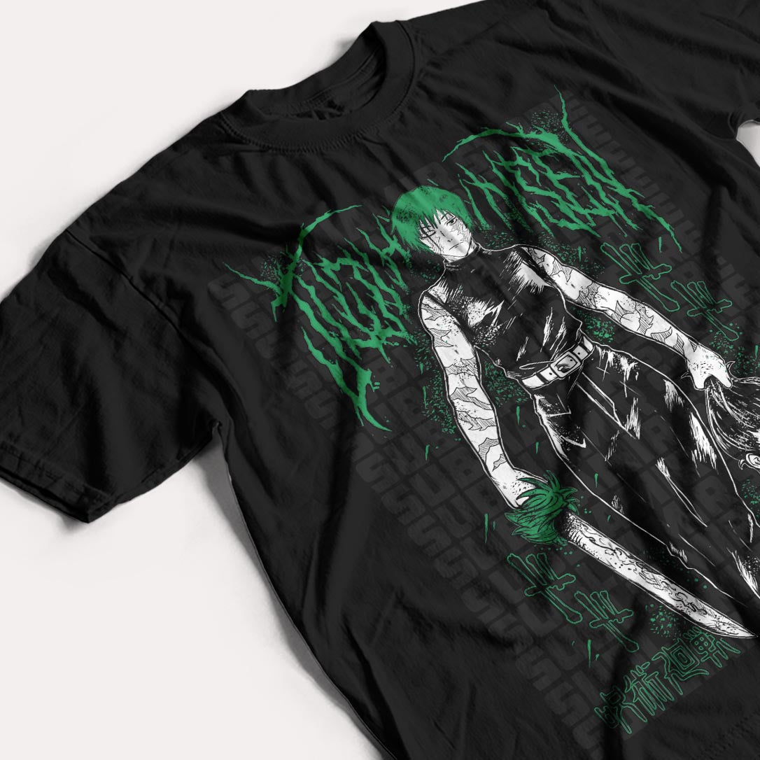 JUJUTSU KAISEN - MAKI ZENIN - POLO MANGA CORTA