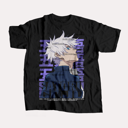 JUJUTSU KAISEN - SATORU GOJO - POLO MANGA CORTA