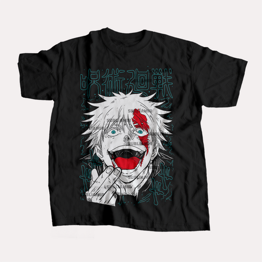 JUJUTSU KAISEN - SATORU GOJO - POLO MANGA CORTA