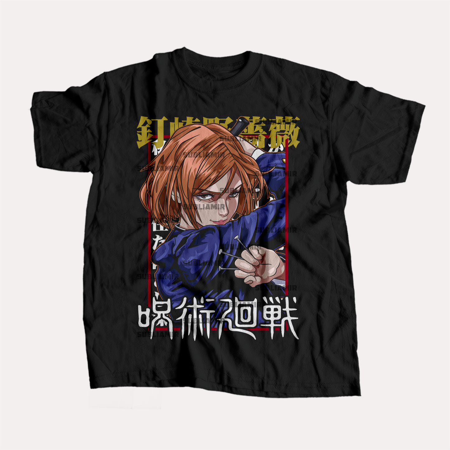 JUJUTSU KAISEN - NOBARA KUGISAKI - POLO MANGA CORTA