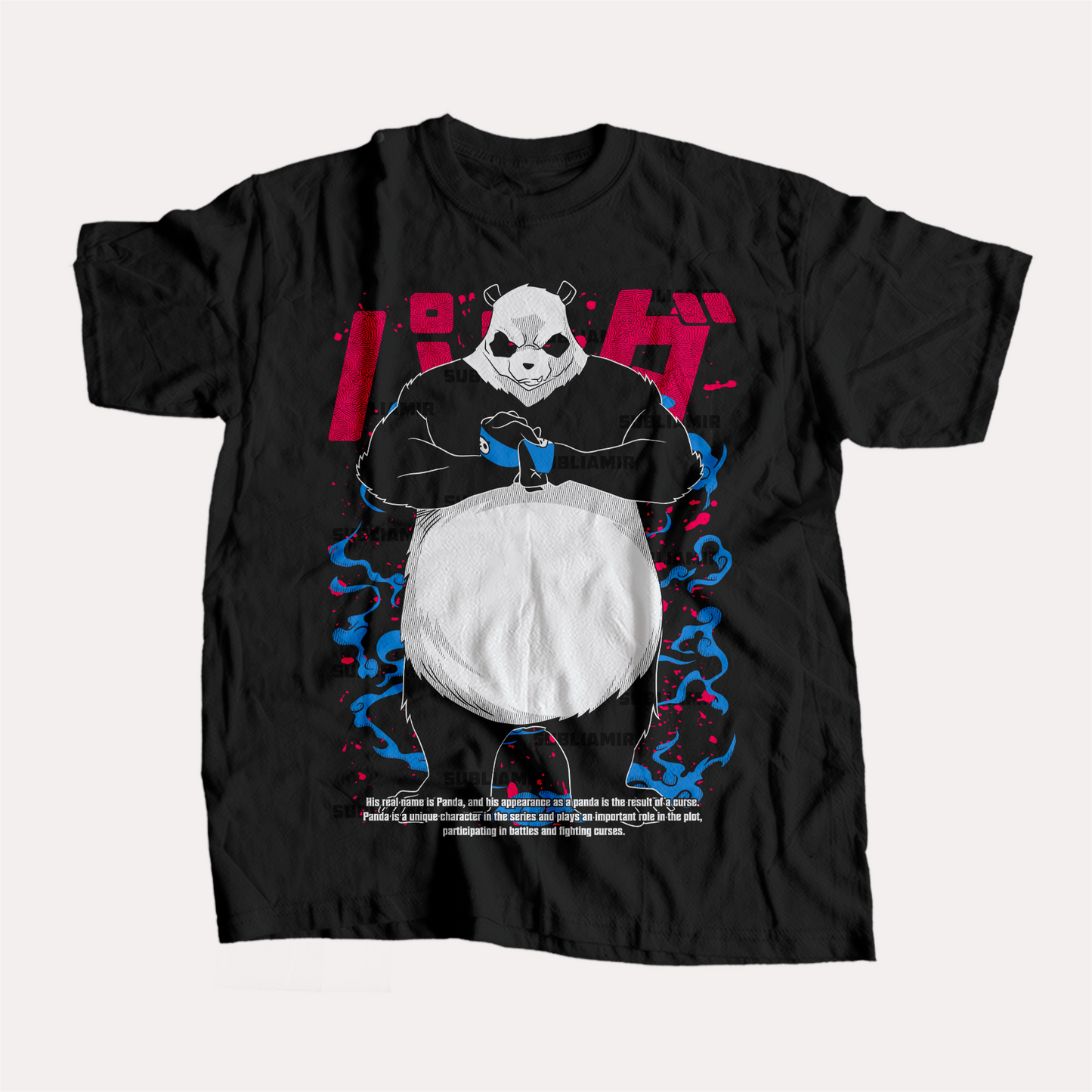 JUJUTSU KAISEN - PANDA - POLO MANGA CORTA