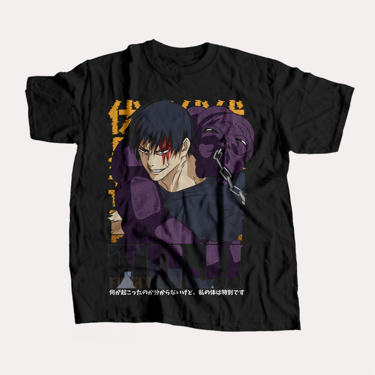 JUJUTSU KAISEN - TOJI FUSHIGURO - POLO MANGA CORTA