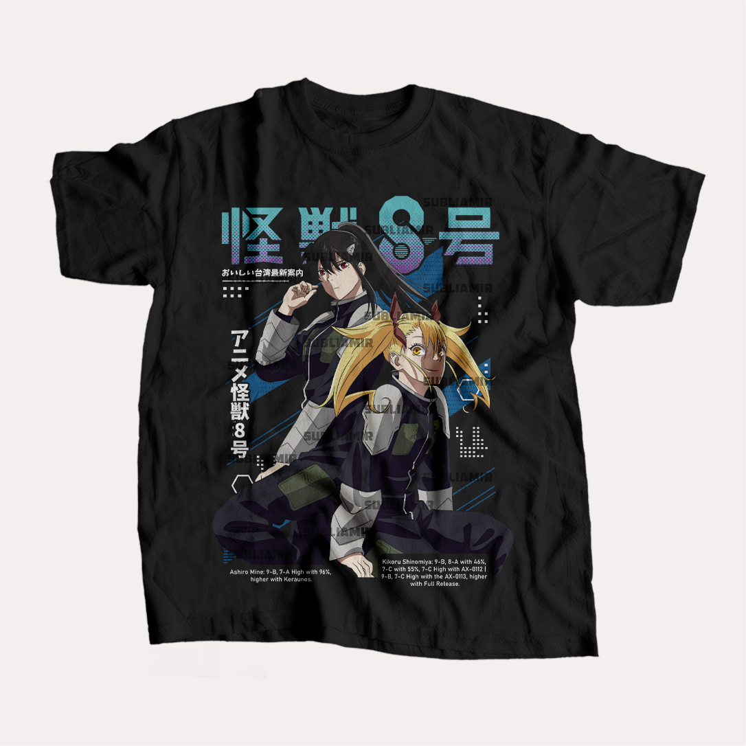 KAIJU 8 - POLO MANGA CORTA