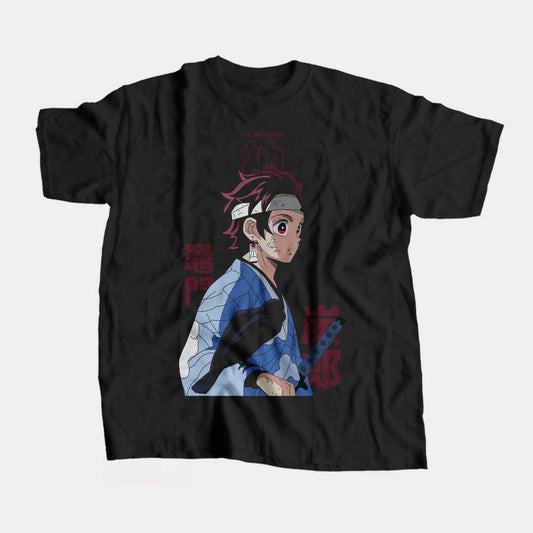 KIMETSU NO YAIBA - KAMADO TANJIRO - POLO MANGA CORTA
