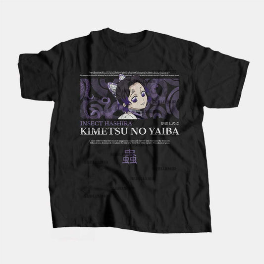 KIMETSU NO YAIBA - SHINOBU KOCHO - POLO MANGA CORTA