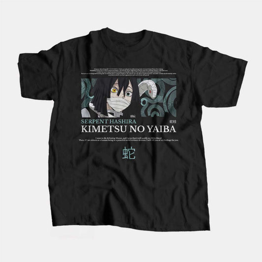 KIMETSU NO YAIBA - IGURO OBANAI - POLO MANGA CORTA