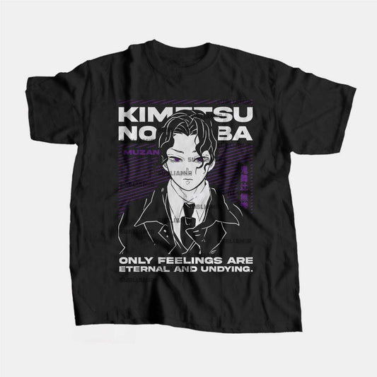 KIMETSU NO YAIBA - KIBITSUJI MUZAN- POLO MANGA CORTA
