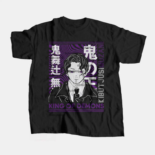 KIMETSU NO YAIBA - KIBITSUJI MUZAN- POLO MANGA CORTA