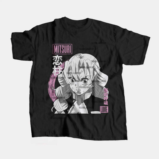 KIMETSU NO YAIBA - MITSURI KANJORI - POLO MANGA CORTA
