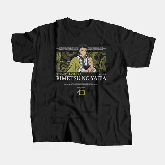 KIMETSU NO YAIBA - GYOMEI HIMEJIMA - POLO MANGA CORTA
