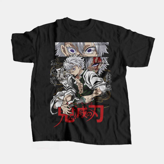 KIMETSU NO YAIBA - SANEMI SHINAZUGAWA - POLO MANGA CORTA