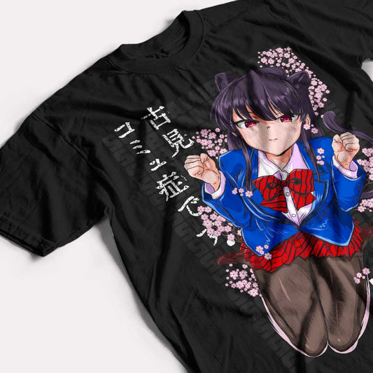 KOMI SAN WA KOMYUSHO DESU - KOMI SHOUKO - POLO MANGA CORTA