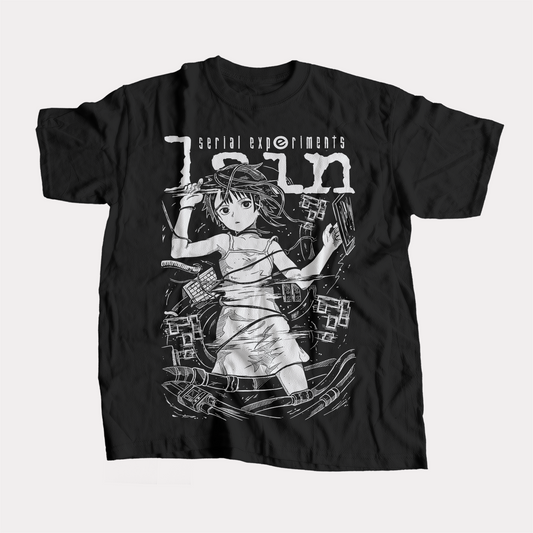 SERIAL EXPERIMENTAL LAIN 1 - POLO MANGA CORTA