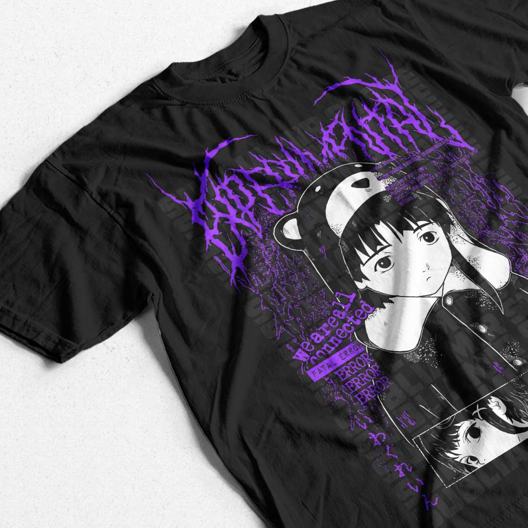 SERIAL EXPERIMENTAL LAIN - LAIN IWAKURA - POLO MANGA CORTA