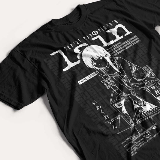 SERIAL EXPERIMENTAL LAIN - LAIN IWAKURA - POLO MANGA CORTA