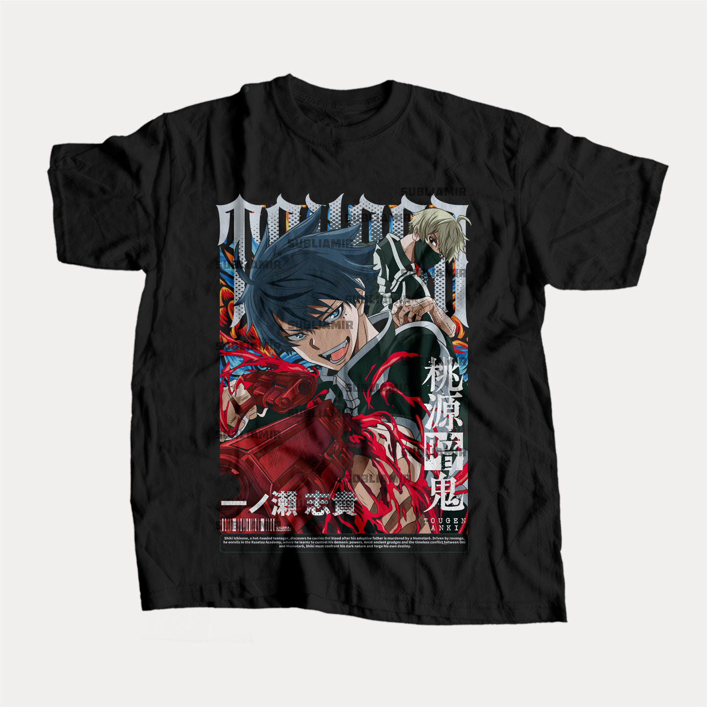 TOUGEN ANKI - SHIKI ICHINOSE -  POLO MANGA CORTA