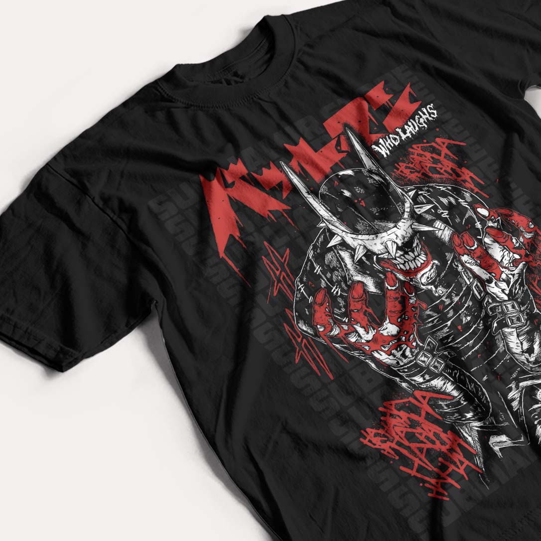 DC COMICS - BATMAN QUE RIE - POLO MANGA CORTA