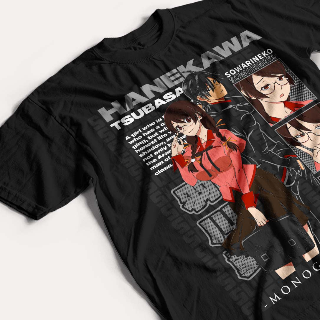 MONOGATARI - HANEKAWA & KOYOMI - POLO MANGA CORTA