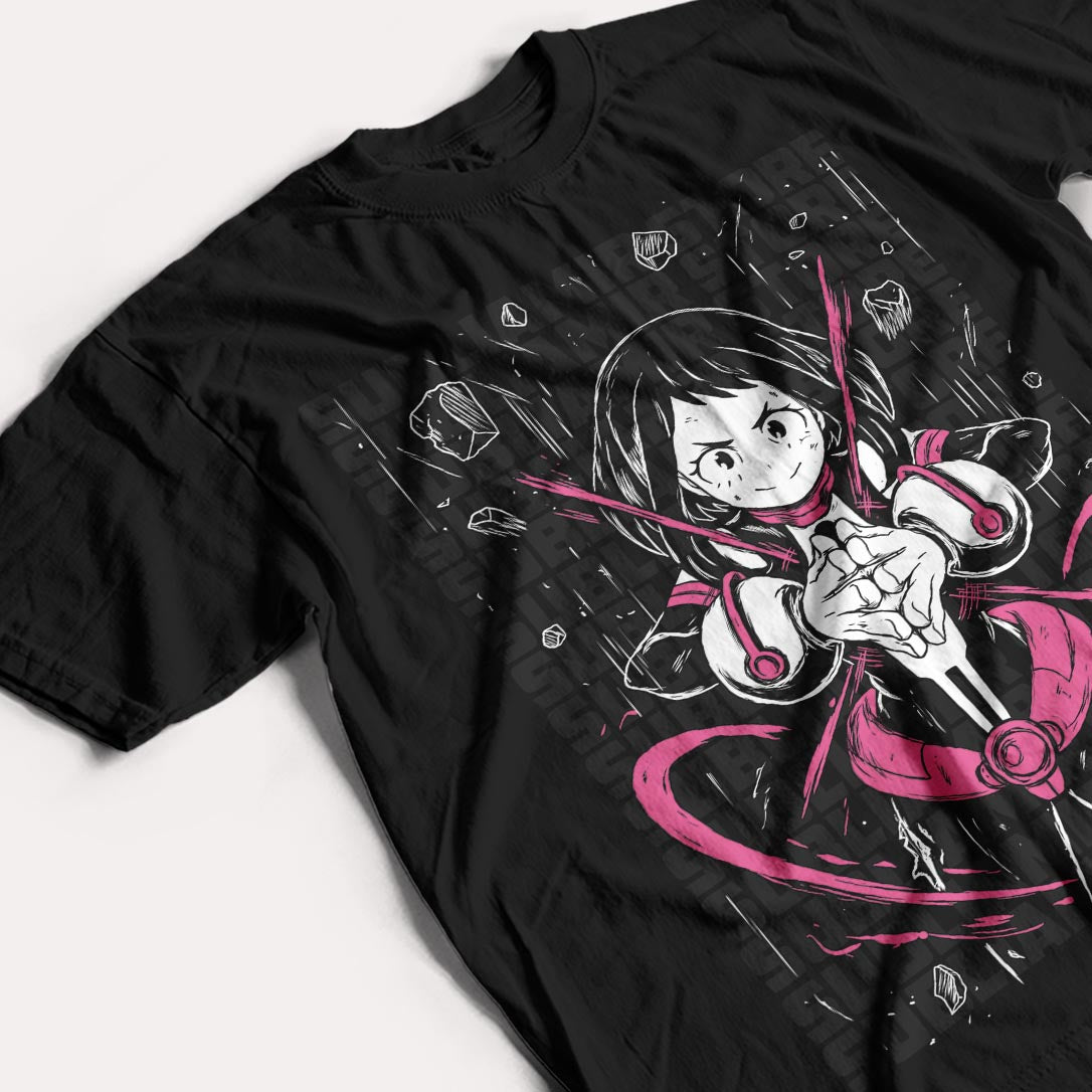 BOKU NO HERO ACADEMIA - OCHAKO URARAKA - POLO MANGA CORTA