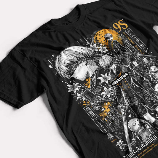 NIER AUTOMATA - 9S - POLO MANGA CORTA