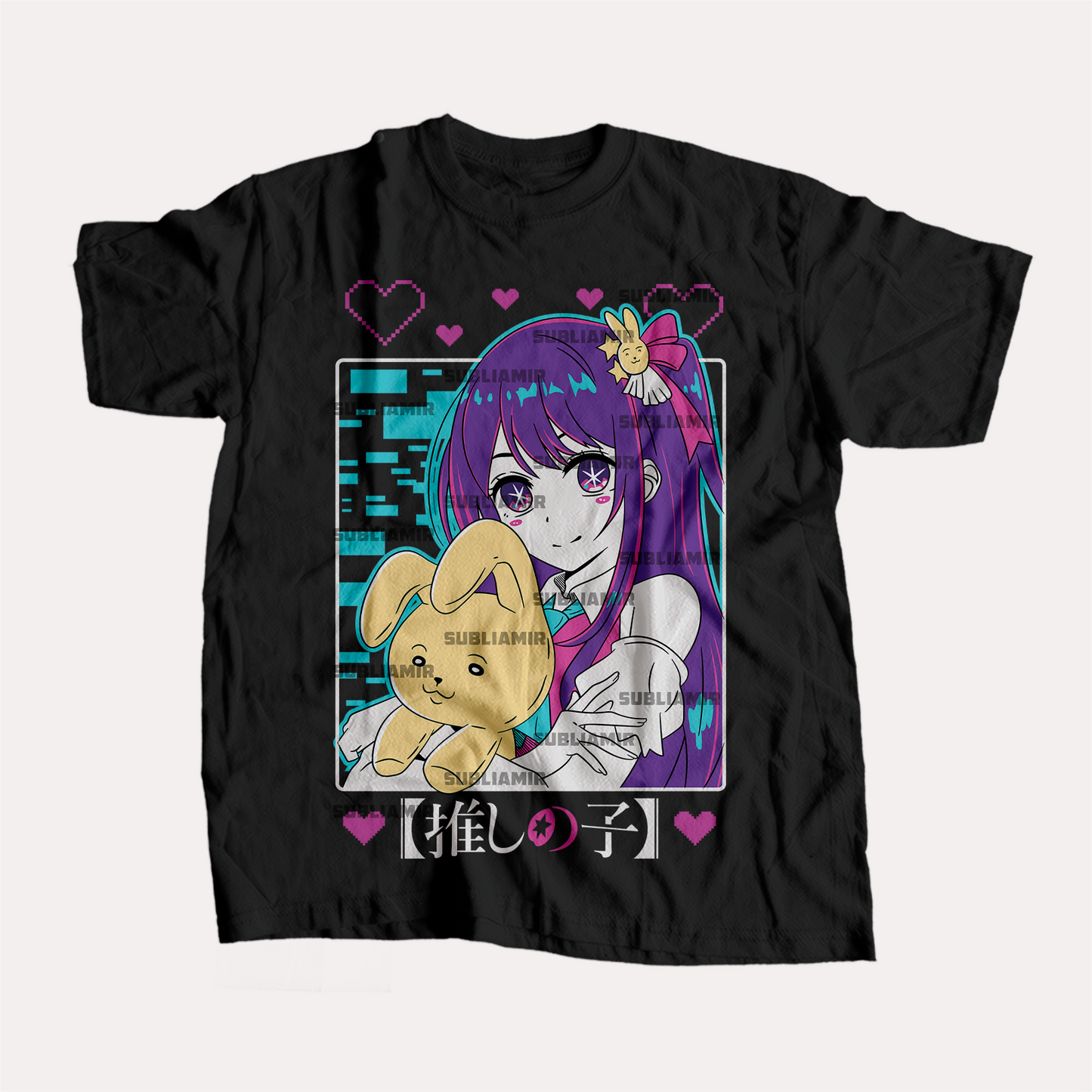 OSHI NO KO - AI HOSHINO - POLO MANGA CORTA