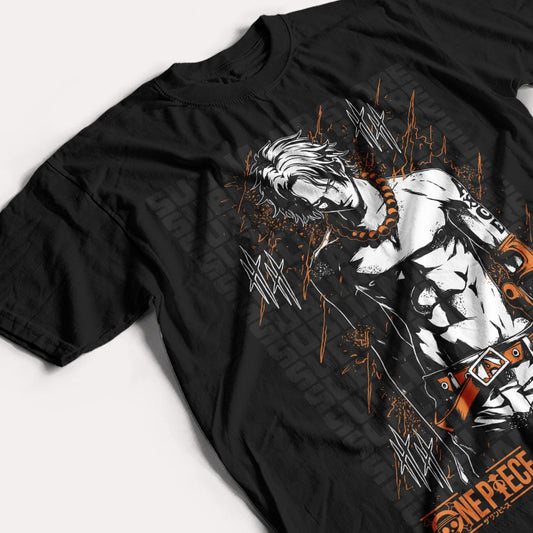 ONE PIECE - ACE - POLO MANGA CORTA