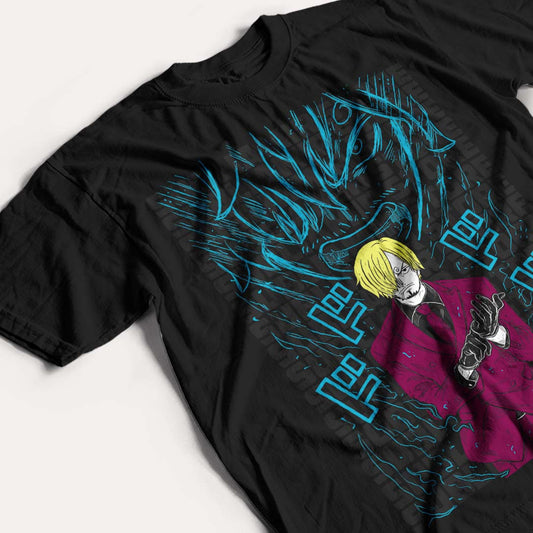 ONE PIECE - SANJI- POLO MANGA CORTA