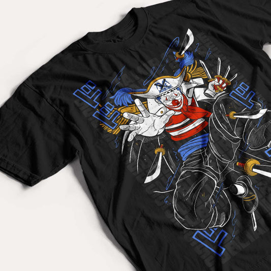 ONE PIECE - BUGGY- POLO MANGA CORTA