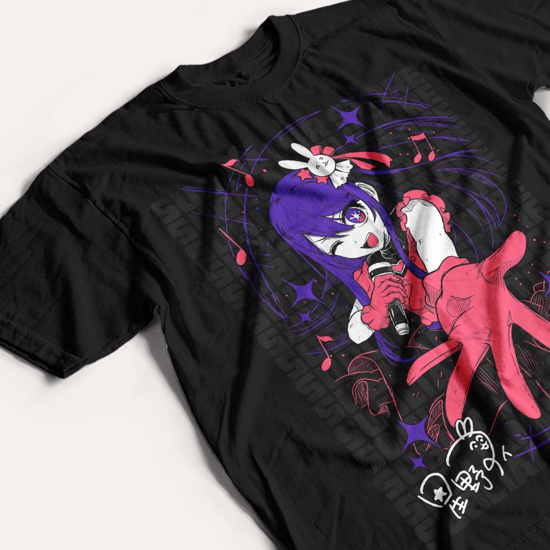 OSHI NO KO - AI HOSHINO - POLO MANGA CORTA