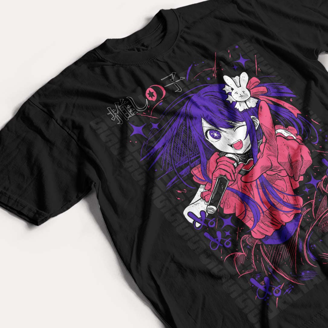 OSHI NO KO - AI HOSHINO - POLO MANGA CORTA