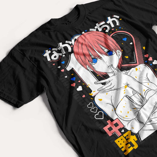 GO TOUBUN NO HANAYOME - ICHIKA NAKANO - POLO MANGA CORTA