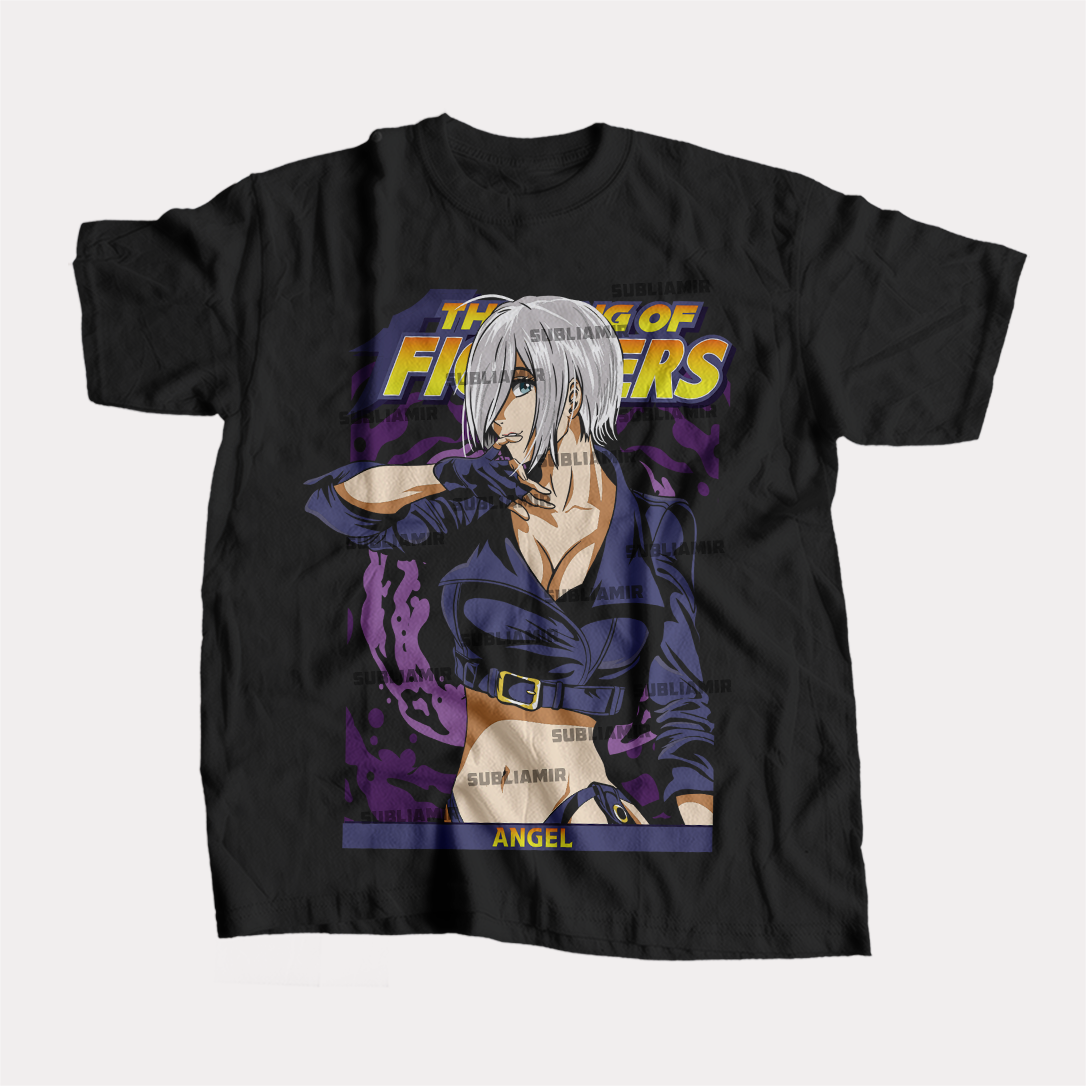 STREET FIGHTER  -  ANGEL - POLO MANGA CORTA