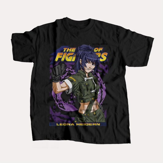 STREET FIGHTER  -  LEONA HEIDERN - POLO MANGA CORTA