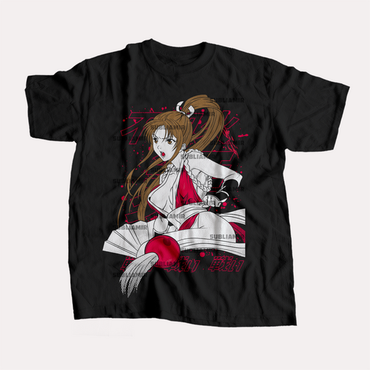 STREET FIGHTER  -  MAI SHIRANUI - POLO MANGA CORTA