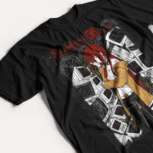 STEINS GATE - KURISU MAKISE - POLO MANGA CORTA