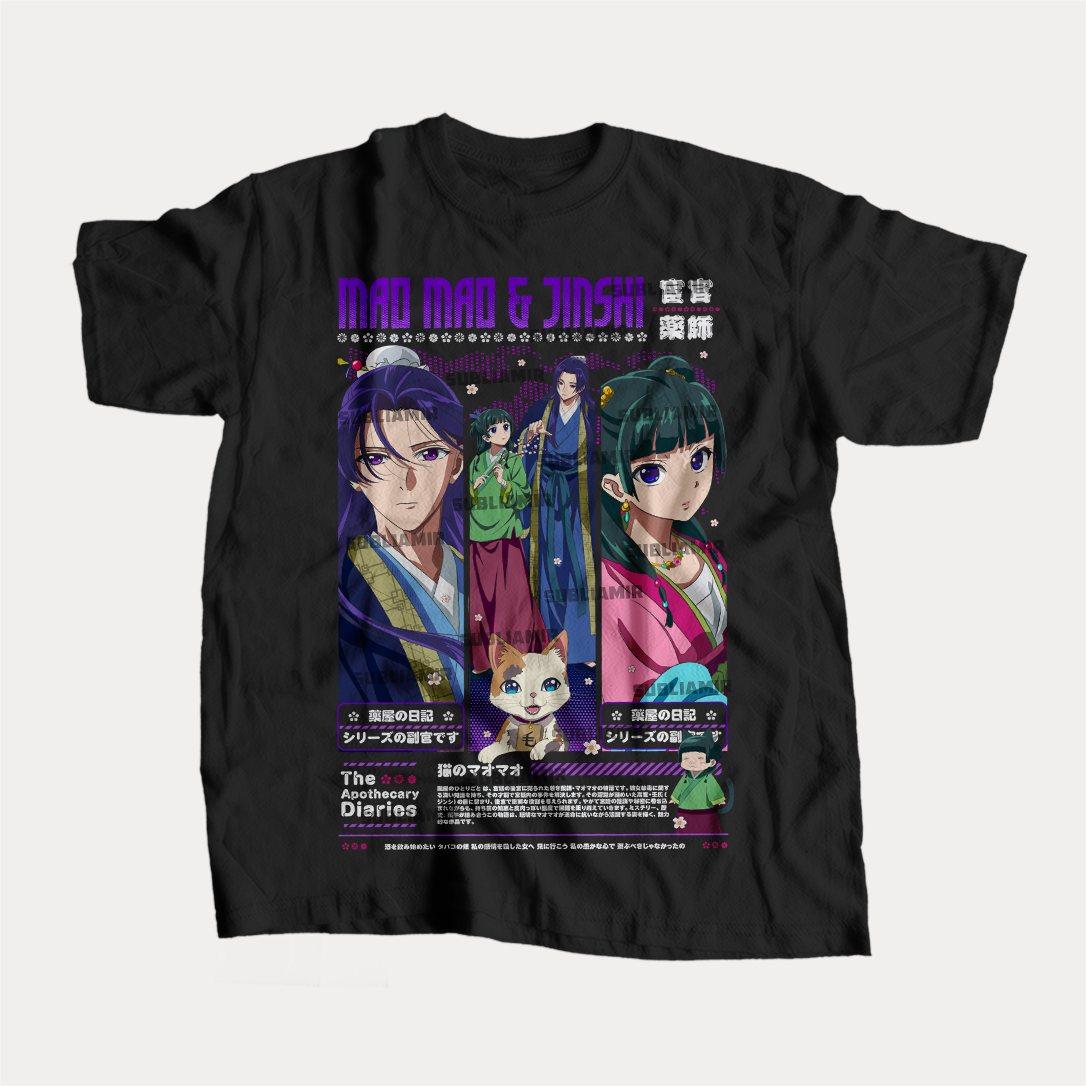 THE APOTHECARY DIARIES - MAOMAO-JINSHI -  POLO MANGA CORTA