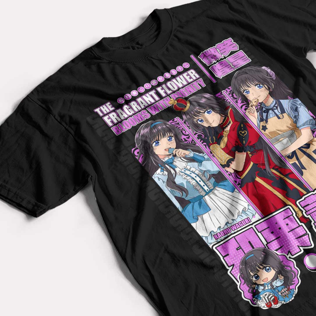 THE FRAGANT FLOWER - KAORUKO WAGURI - POLO MANGA CORTA